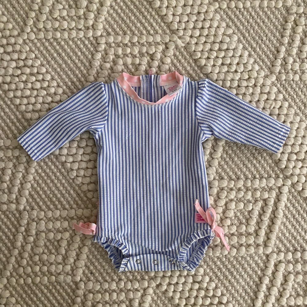 Ruffle butts swimsuit 0-3 months